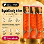 3 Paket - Afrika Örgüsü Ve Rasta İçin Sentetik Saç YELLOW