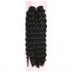 Nice Bulk Afro Su Dalgası Saç - Siyah