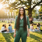 Afrika Örgüsü Ve Rasta İçin Sentetik Saç - Kahverengi