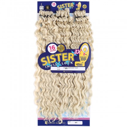 Sister Afro Dalgası Saç - Platin 613