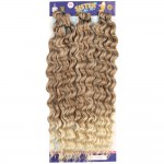 Sister Afro Dalgası Saç - Küllü Kumral / Platin Ombreli 12-613