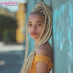 Sentetik Örgülük Saç Esperer 100 Gr. - Platin