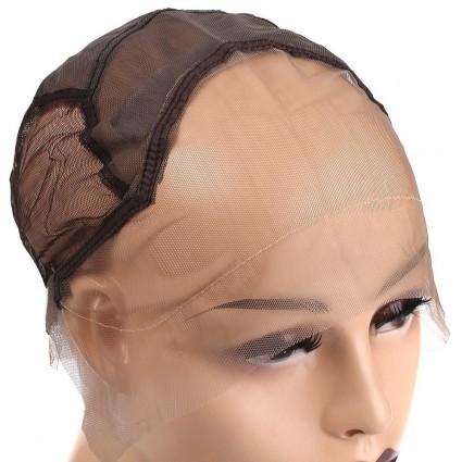 Front Lace Tül Peruk Dikim Filesi - Kahverengi