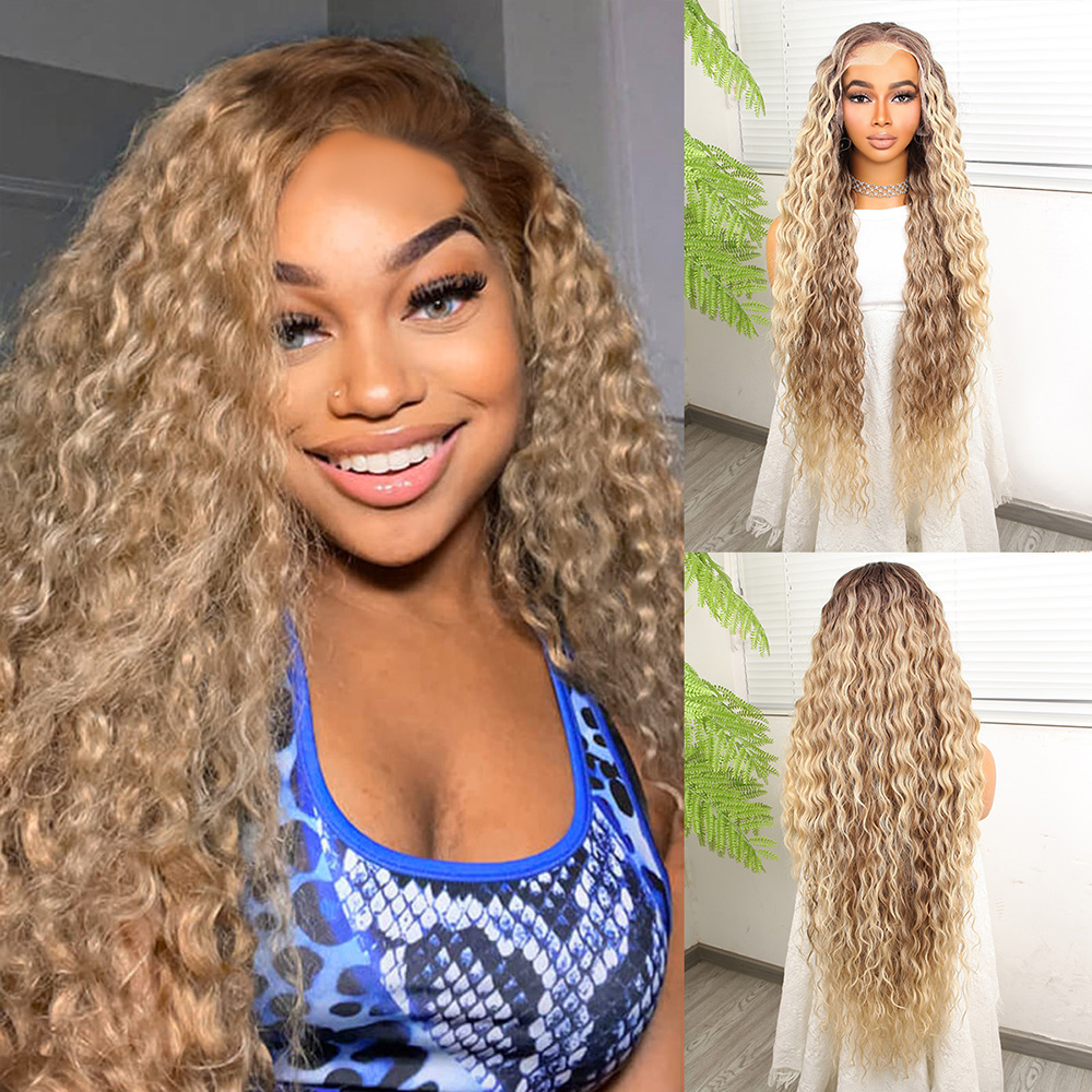 Kumral Balköpüğü Ombreli Fiber Sentetik Tül Peruk