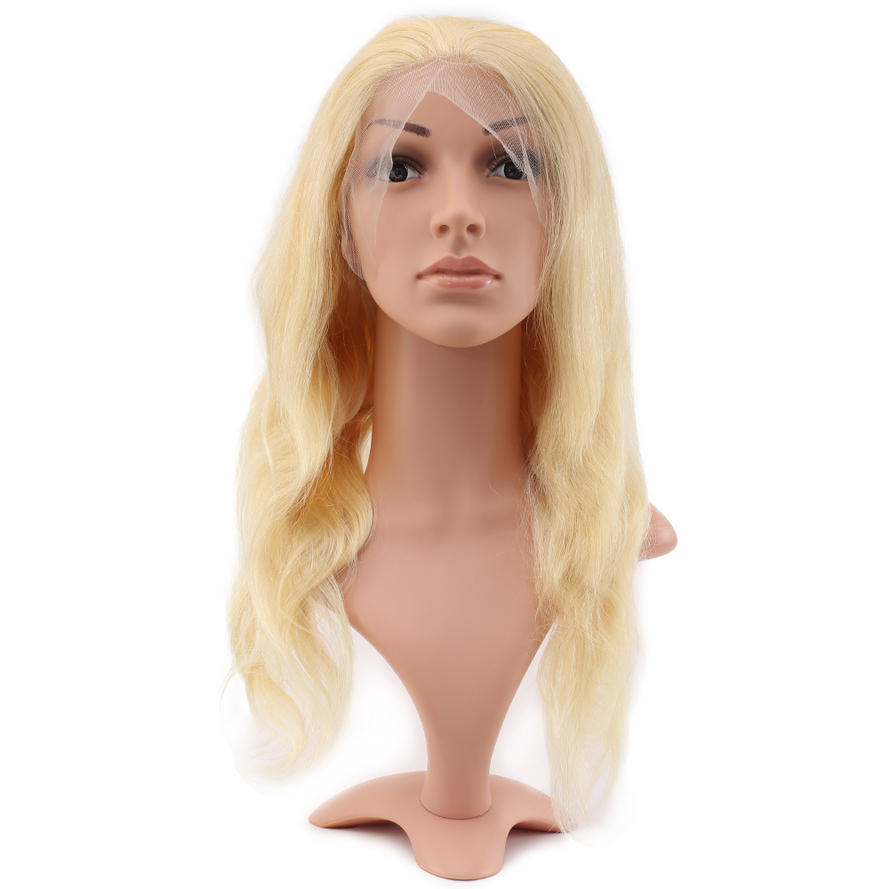 Gerçek Front Lace Dalgalı Platin Tül Peruk - 55-60cm