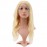 Gerçek Front Lace Dalgalı Platin Tül Peruk - 55-60cm