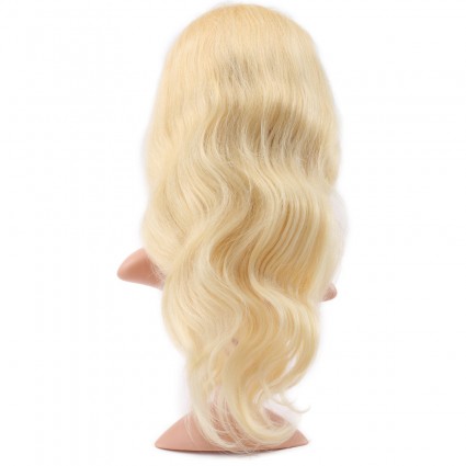 Gerçek Front Lace Dalgalı Platin Tül Peruk - 55-60cm