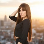 Fiber Sentetik Uzun Düz Kahküllü Peruk - Kumral