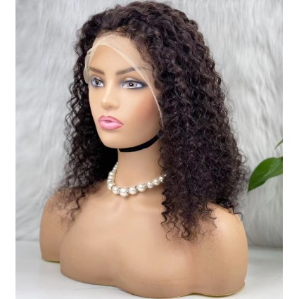 Gerçek Front Lace Tül Peruk - Kabarık Dalga - Doğal 50-55cm