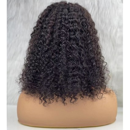 Gerçek Front Lace Tül Peruk - Kabarık Dalga - Doğal 50-55cm