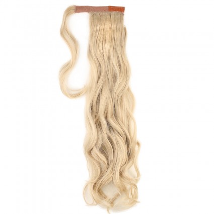 Bağlamalı Dalgalı At Kuyruğu - Kumral Beyaz Platin Röfleli