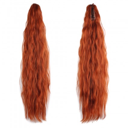 Tokalı Kabarık Dalgalı At Kuyruğu - Bakır