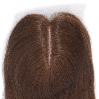 Ön Kısmı Ekstra Tül Kahverengi Baby Taban Tepelik - 13x14cm