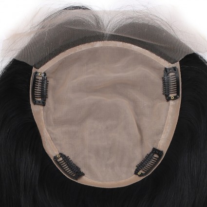 Komple Tığ İşçiliği Ön Kısmı Ekstra Tül Doğal Baby Taban Tepelik - 15x17cm - 1B