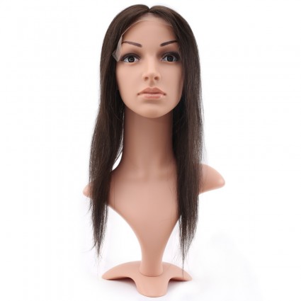 Komple Tığ İşçiliği Ön Kısmı Ekstra Tül Koyu Kestane Baby Taban Tepelik - 15x17cm - 2